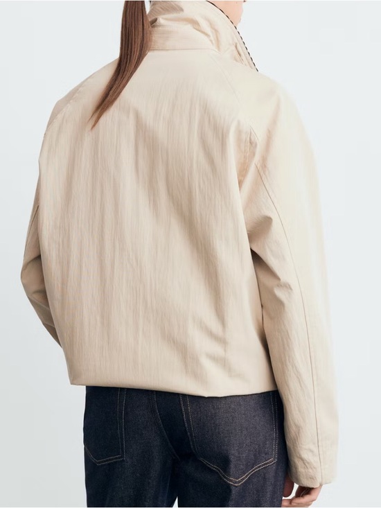 Mango Beige Jacket with Black Corduroy collar 5160 - Picture 5 of 6